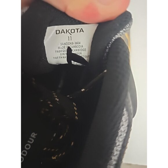 DAKOTA Mens 3604 Aluminum Toe Steel Plate Quad Lite Work Shoe 5ANDDK8 Gray 11M - Picture 4 of 8